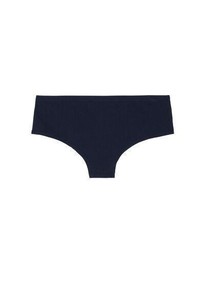 Blue High-Rise Boy Shorts, , large image number 5