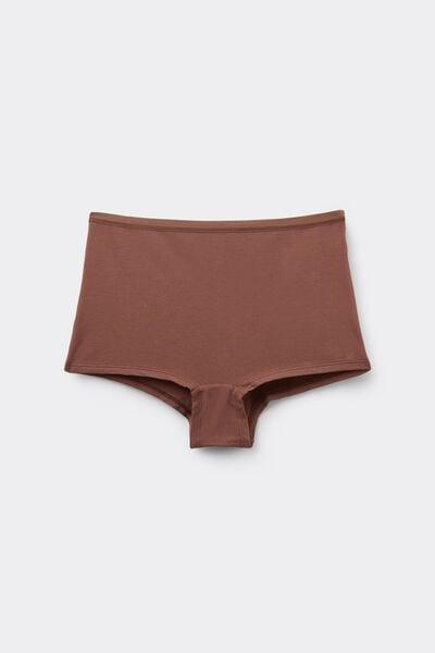 Beige Organic Cotton French Knickers, 5701_304Y, large image number 4
