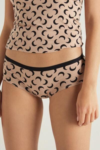 Printed Cotton French Knickers 