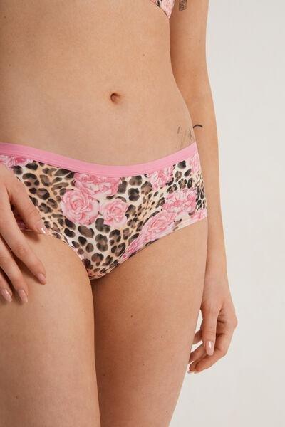 Printed Cotton French Knickers 