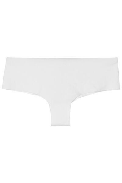 White Laser Cut Cotton French Knickers, , large image number 4