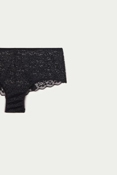 Black French Knickers, Black, large image number 6