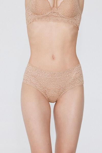 lace knickers - cream - beige - Undiz