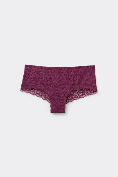 BORDEAUX Recycled Lace French Knickers, 5701_719Y, large image number 3