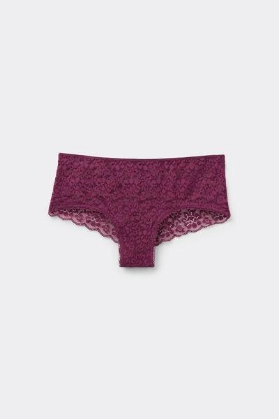 BORDEAUX Recycled Lace French Knickers, 5701_719Y, large image number 4