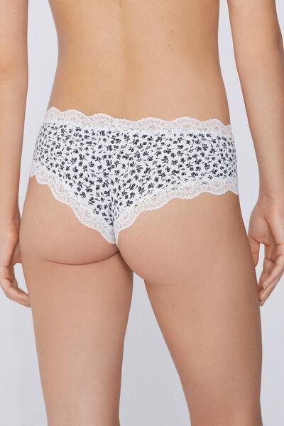 Multicolour Printed Brazilian Panties, , large image number 2
