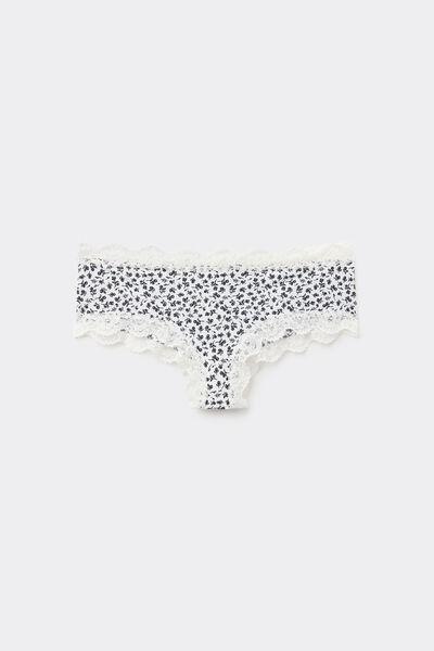 Multicolour Printed Brazilian Panties, , large image number 4