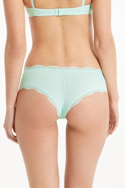 Green Laced Brazilian Culotte, 5701_513W, large image number 2