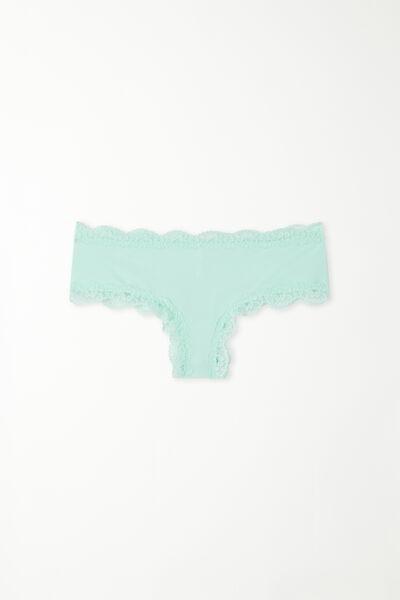 Green Laced Brazilian Culotte, 5701_513W, large image number 4