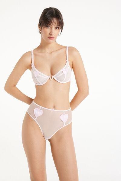 Pink Sweetheart French Knickers, , large image number 1