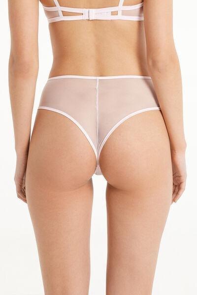 Pink Sweetheart French Knickers, , large image number 2