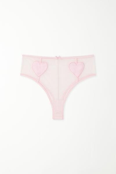 Pink Sweetheart French Knickers, , large image number 4