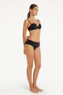 Tezenis - Black Laser Cut Microfibre And Recycled Lace French Knickers
