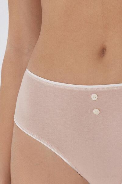 Beige Brazilian-Cut French Knickers, , large image number 3