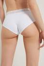 Tezenis - White Cotton And Recycled Lace French Knickers