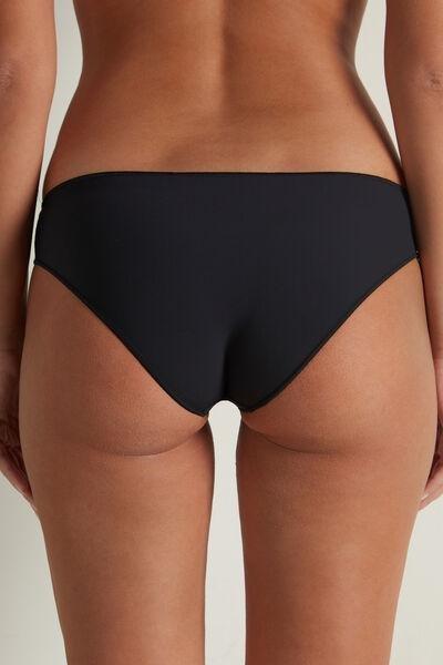 Black Microfibre Panties, , large image number 2