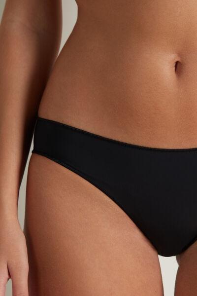 Black Microfibre Panties, , large image number 3
