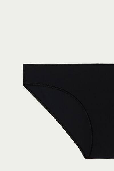 Black Low-Rise Panties, Black, large image number 6