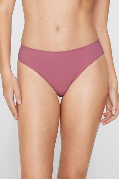 Pink Recycled Microfibre Classic Knickers, 5701_179Z, large image number 1
