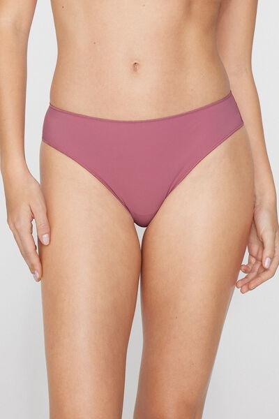 Pink Recycled Microfibre Classic Knickers, 5701_179Z, medium