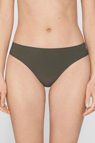 Green Recycled Microfibre Classic Knickers, 5701_226Z, medium