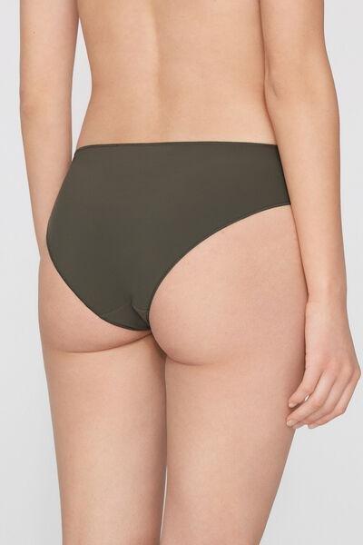 Green Recycled Microfibre Classic Knickers, 5701_226Z, large image number 2