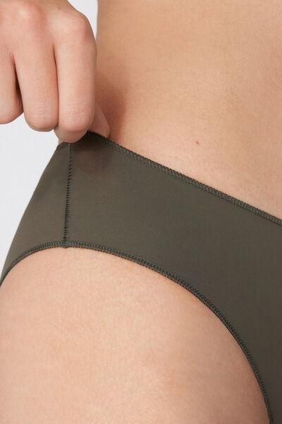 Green Recycled Microfibre Classic Knickers, 5701_226Z, large image number 3
