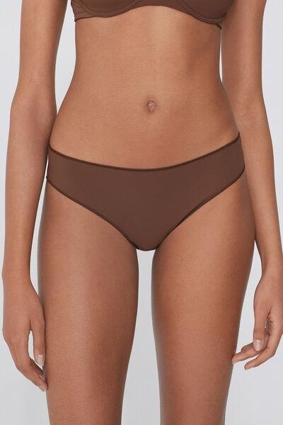 Beige Low Waist Knickers, 5701_304Y, large image number 0
