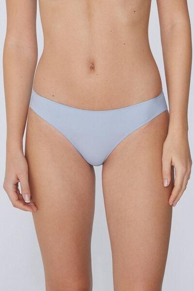 Blue Recycled Microfiber Classic Panties, , large image number 0