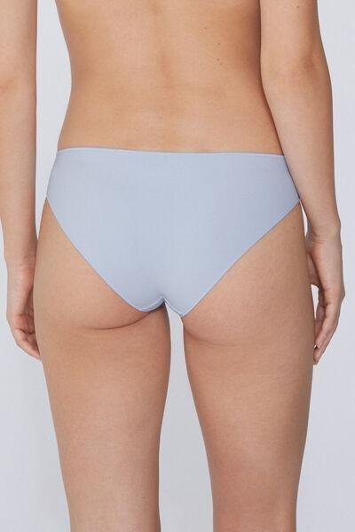 Blue Recycled Microfiber Classic Panties, , large image number 2