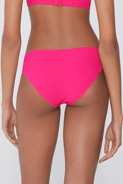 Pink Microfibre Classic Knickers, 5701_545Y, large image number 2