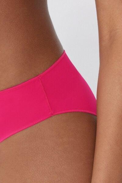 Pink Microfibre Classic Knickers, 5701_545Y, large image number 3