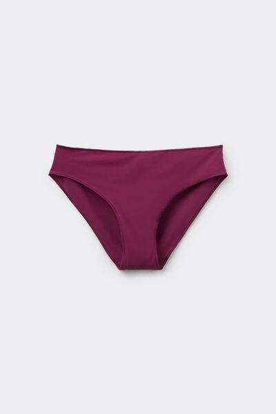 Burgundy Low Waist Knickers, 5701_719Y, large image number 3