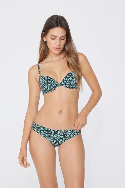 Multicolour Laser-Cut Printed Microfibre Briefs, 5701_907W, large image number 1