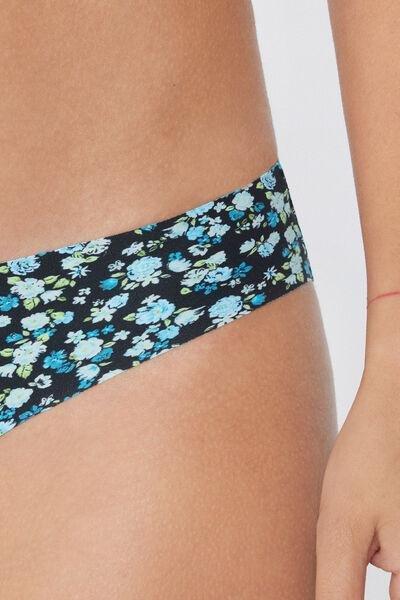Multicolour Laser-Cut Printed Microfibre Briefs, 5701_907W, large image number 3