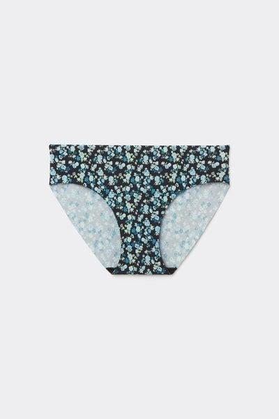 Multicolour Laser-Cut Printed Microfibre Briefs, 5701_907W, large image number 4