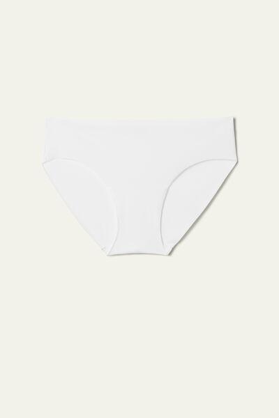 White Laser-Cut Briefs, , large image number 4
