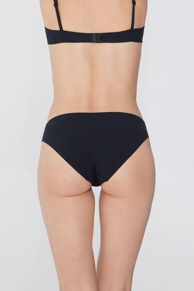 Black Laser-Cut Briefs, Black, large image number 4