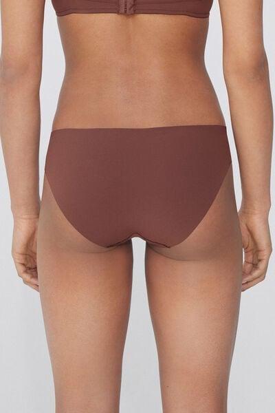 Caramel Laser-Cut Lace Briefs, 5701_304Y, large image number 2