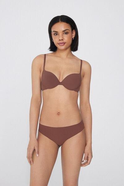 Caramel Laser-Cut Lace Briefs, 5701_304Y, large image number 5