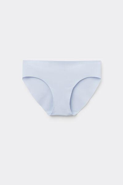 Blue Laser-Cut Microfibre Briefs, , large image number 4
