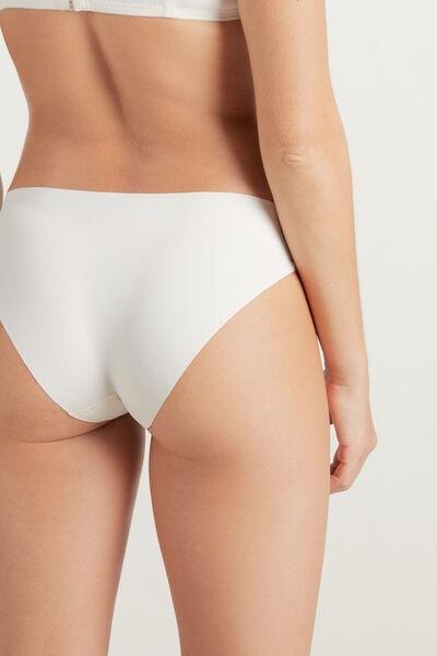 Cream Laser-Cut Briefs, , large image number 2