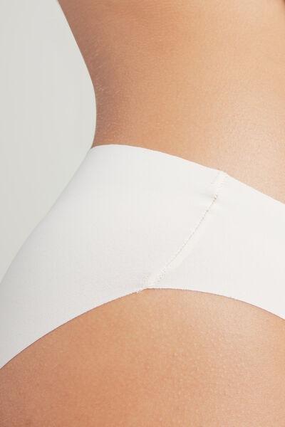 Cream Laser-Cut Briefs, , large image number 3