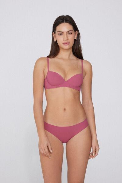 Pink Laser-Cut Briefs, , large image number 1