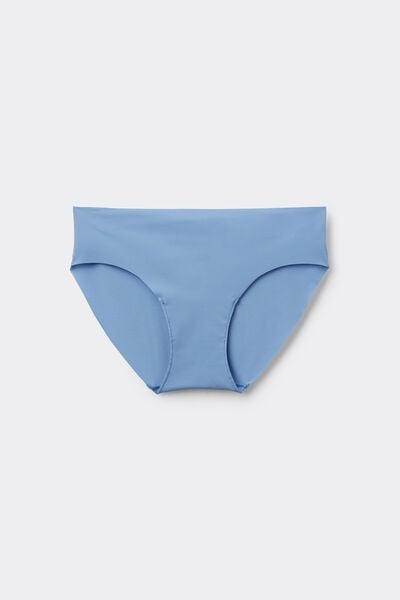 Blue Laser-Cut Recycled Microfibre Knickers, 5701_393Z, large image number 4