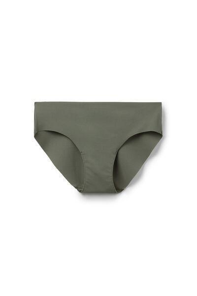 Green Laser-Cut Recycled Microfibre Knickers, 5701_578Z, medium