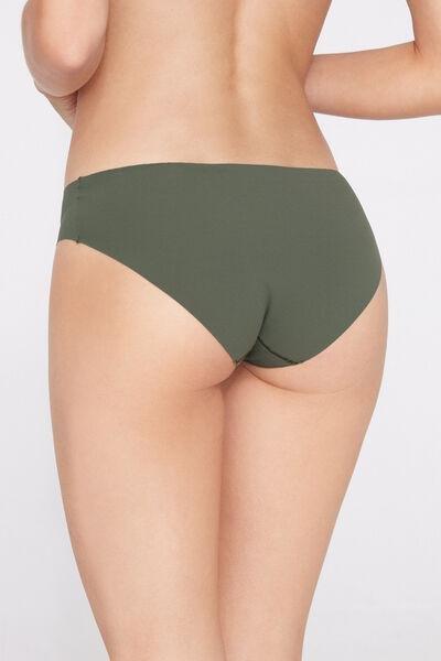 Green Laser-Cut Recycled Microfibre Knickers, 5701_578Z, medium