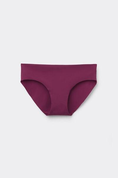 BORDEAUX Laser-Cut Recycled Microfibre Knickers, 5701_719Y, large image number 4