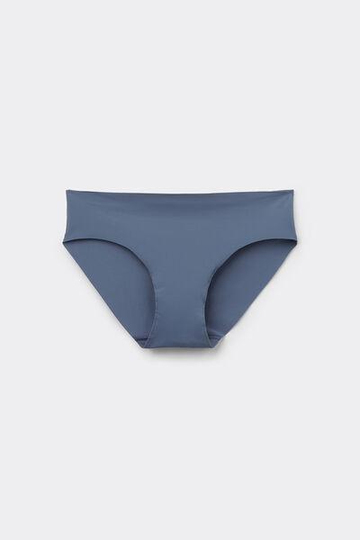 GALACTIC BLUE Laser-Cut Recycled Microfibre Knickers, , large image number 4