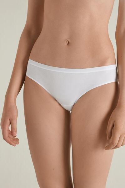 White Elasticated Panties, , large image number 0
